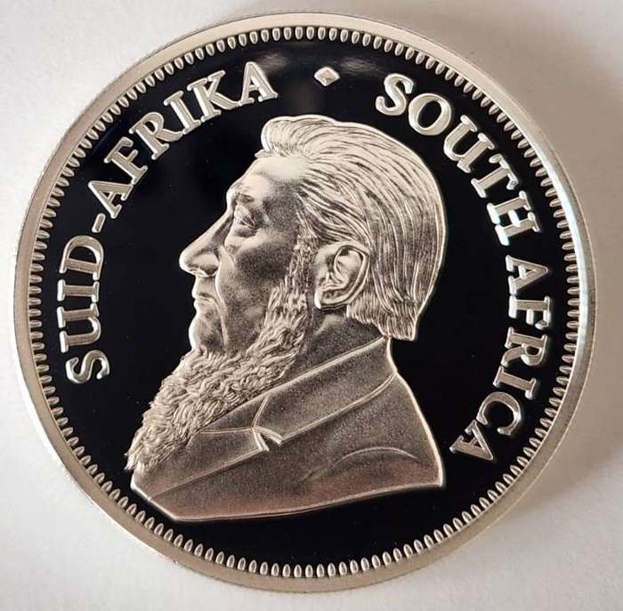2020 2Oz Proof Silver Krugerrand