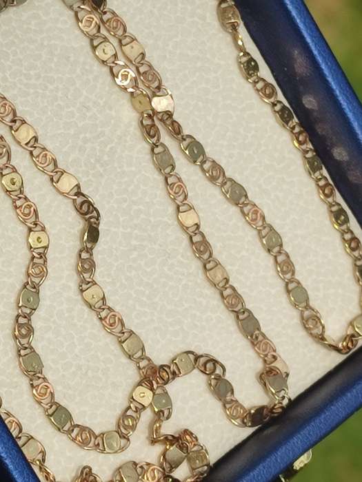 Rare Link 9ct Gold 3MM Vintage Chain