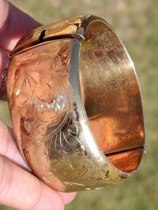 3CM 9ct Metal Core Bangle For Recycle