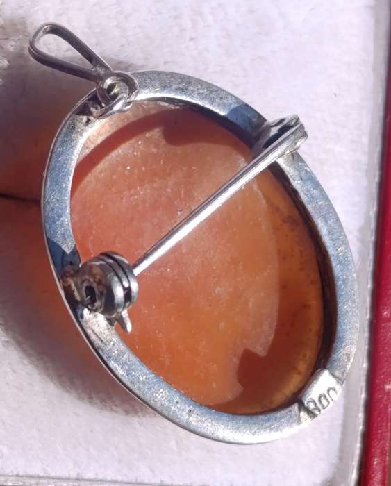 Vintage 800 Silver Three Graces Pendant
