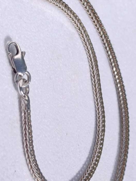 Vintage Hallmarked Sterling Wheat Chain