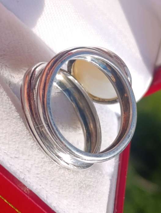 Vintage Sterling Mabe Pearl Ring