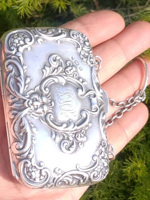 Hallmarked Sterling Finger Coin Purse