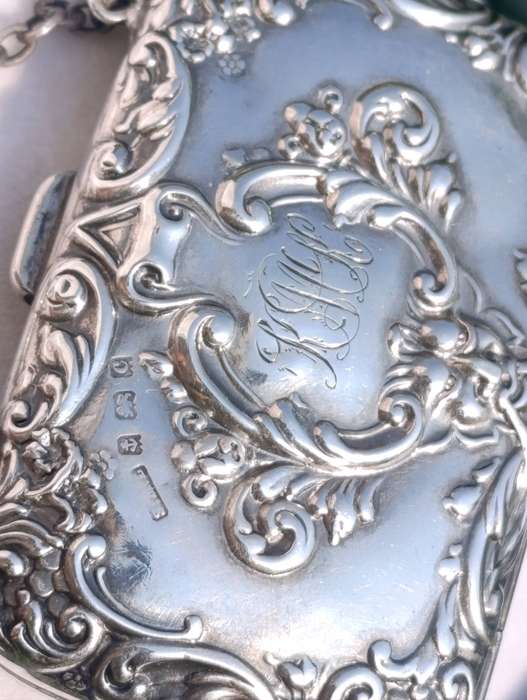 Hallmarked Sterling Finger Coin Purse