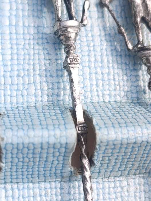 Antique Boer War "835" Silver Spoons