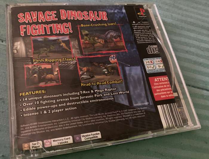 Jurassic Park Warpath Ps1 .