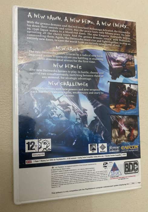 Onimusha Dawn of Dreams Ps2 Pal.