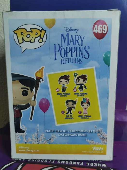Jack The Lamplighter Funko pop - Mar Poppins