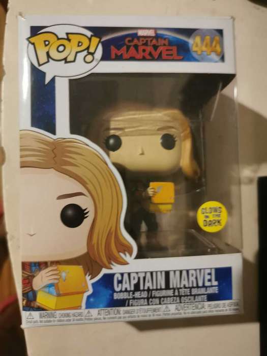 Captain Marvel GITD Funko pop