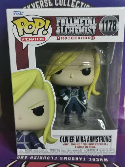 Olivier Armstrong funko pop - Fullmetal alchemist