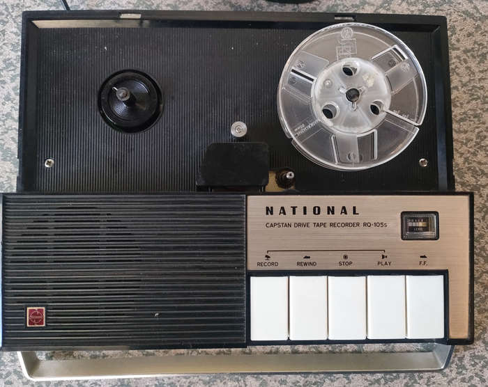 National Capstan Drive Tape Recorder