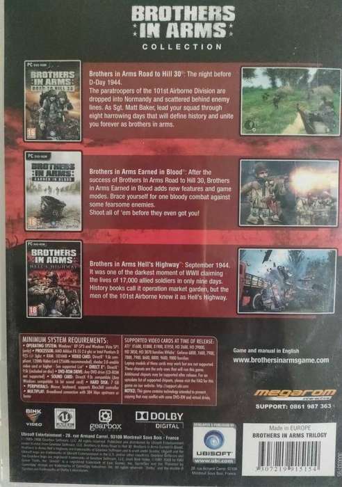 Brothers in Arms PC Game