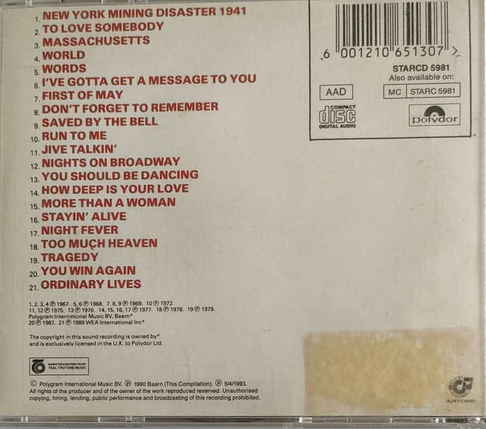 The Very Best of the BeeGees