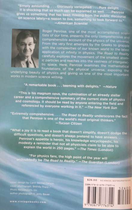 The Road to Reality,Roger Penrose