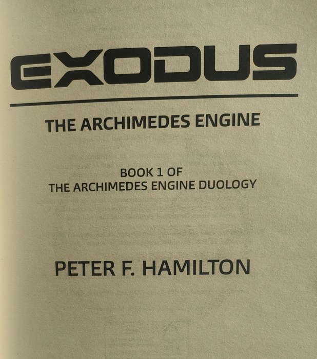 Exodus - Peter F Hamilton