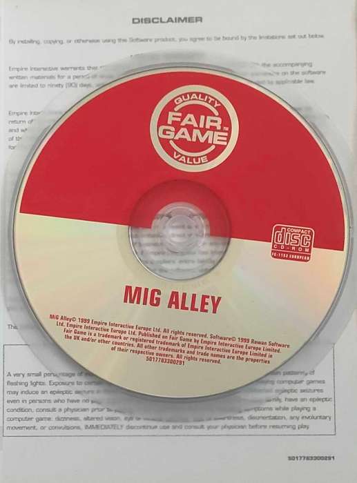 Mig Alley - PC Game