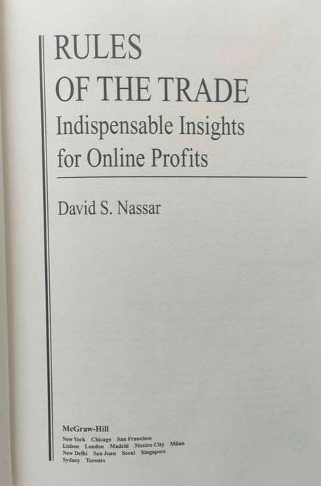 Rules of the Trade