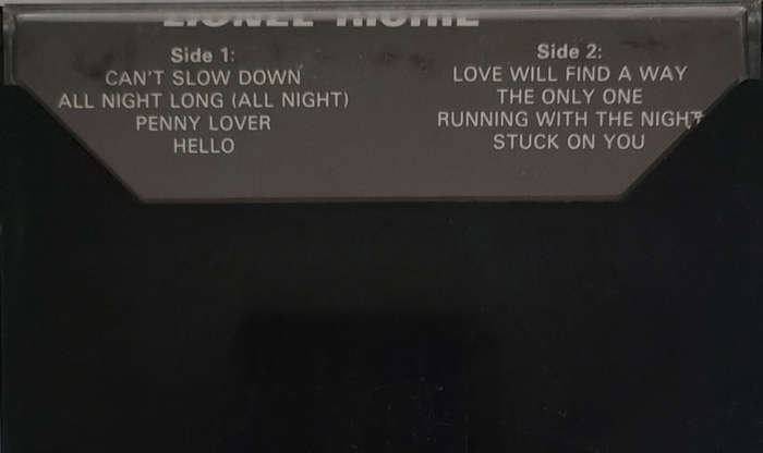 Lionel Ritchie - Can't slow down