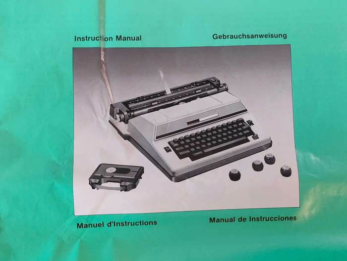 Typewriter - Brother Super 7300