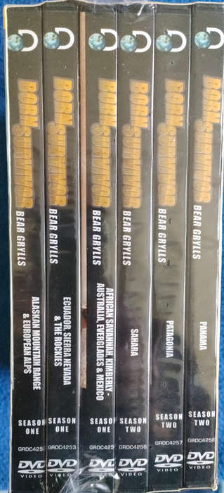 Born Survivor ,Bear Grylls Box set