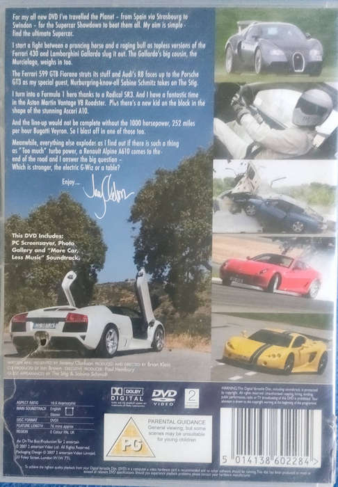 Clarkson Supercar Showdown