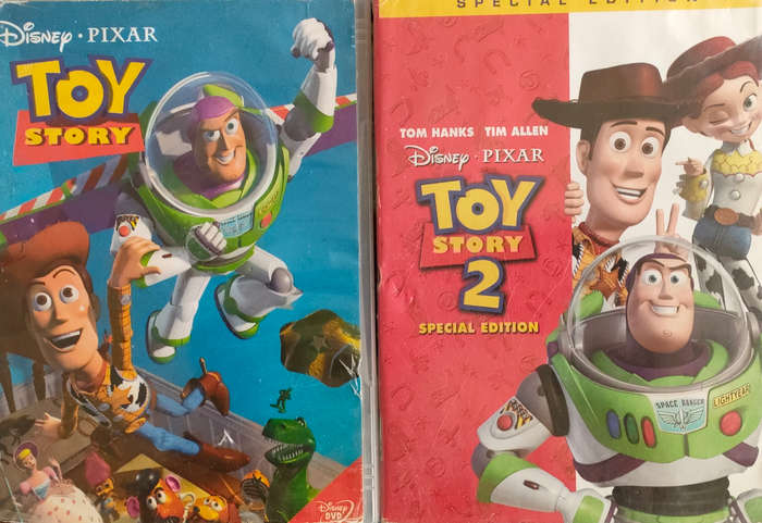 Toy Story 1,2 Dvd Bundle