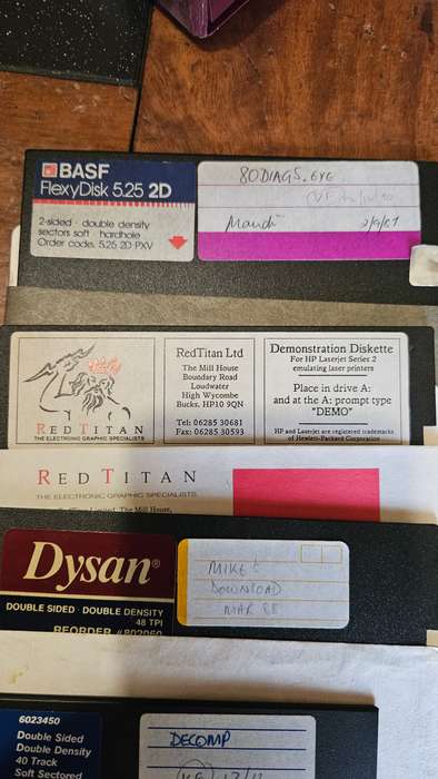IBM & BASF Computer Diskettes