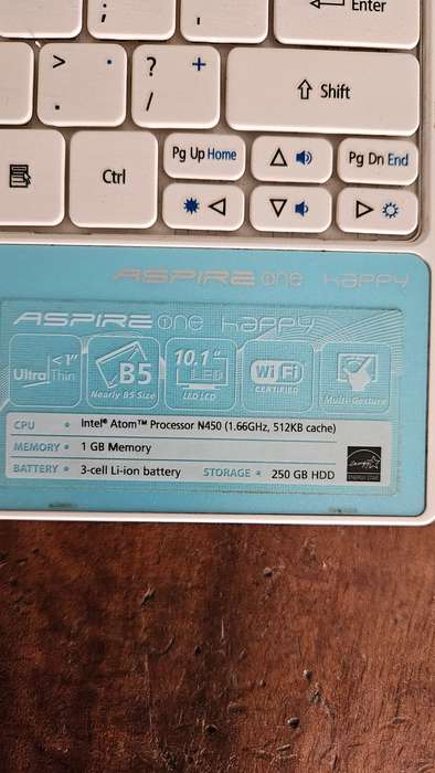 Acer AOHappy Laptop