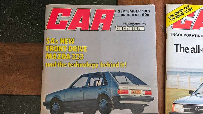 Vintage Unused Car Magazines
