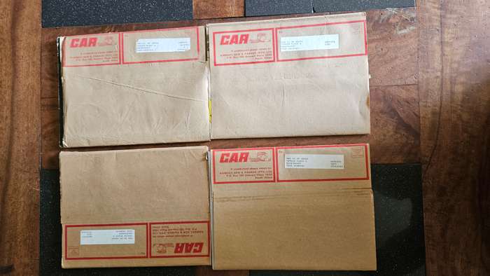 Vintage Unused Car Magazines