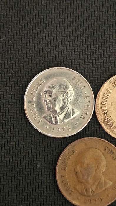 South African Silver 2 Cent Coin Plus More