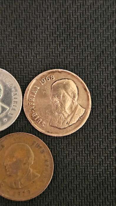 South African Silver 2 Cent Coin Plus More