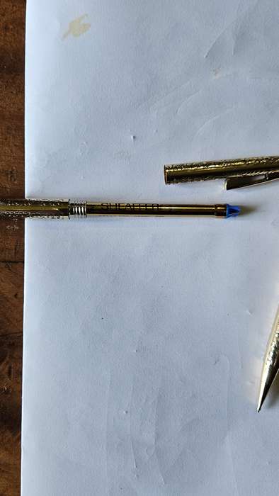 1970s Schaeffer Imperial 12K RGP Leaves & Grapes Pattern