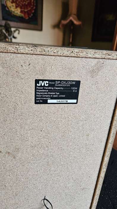 JVC Subwoofers SP-DXJ30W