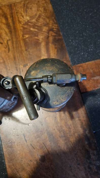 Antique Blowtorch & Lamp