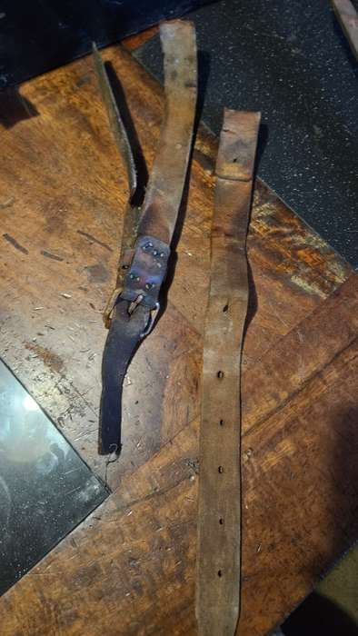 Vintage British Medical Box with leather straps