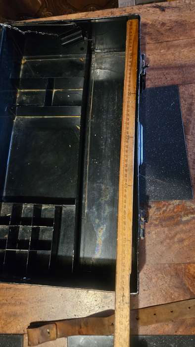 Vintage British Medical Box with leather straps