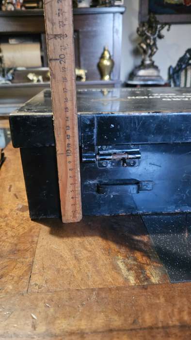 Vintage British Medical Box with leather straps