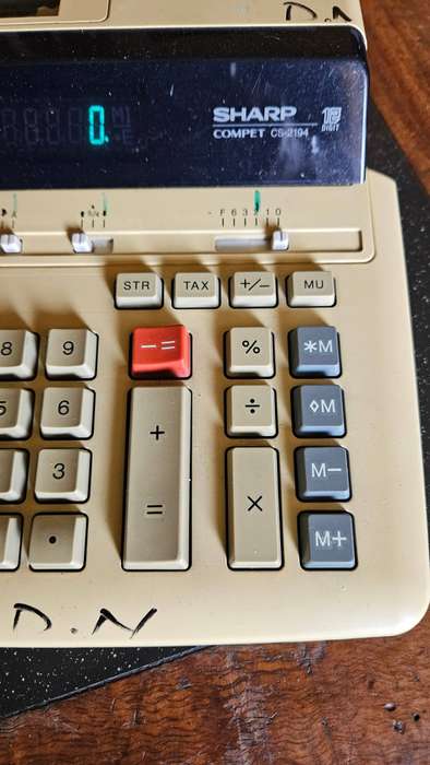 Sharp Electronic Calculator Model CS-2194