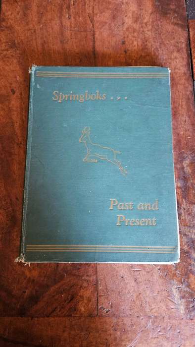 1888-1947 Past & Present Springbok Book Plus Rugby Song Book