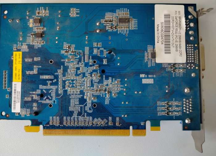 Sparkle GeForce 6500 256MB | VGA DVI TB-Out