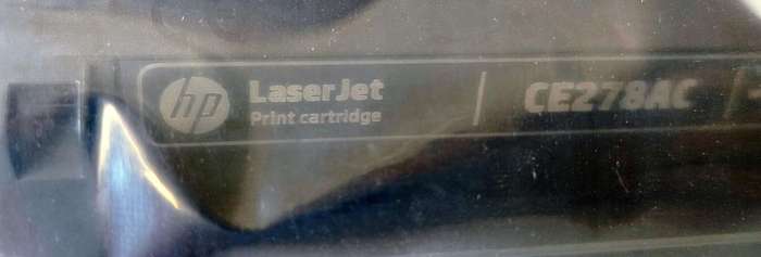 HP 78A Original Black Ink Toner for M1536, P1566, P1606 Printers