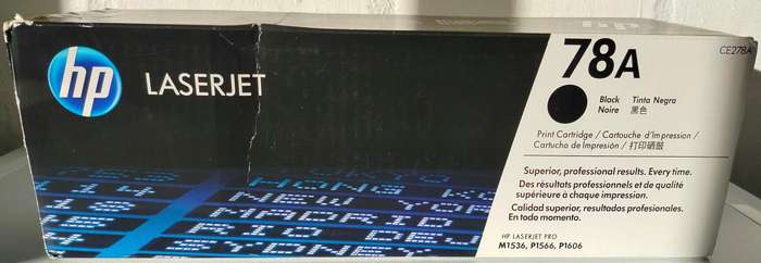 HP 78A Original Black Ink Toner for M1536, P1566, P1606 Printers