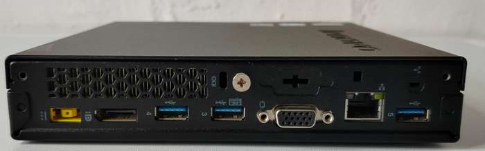 Lenovo Tiny i7 up to 3.2GHz | 16GB RAM | 180GB SSD | TPM 2.0 + HVCI | Windows 11 Pro (activated)