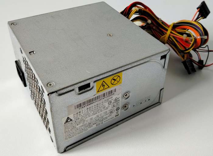 Delta 280W ATX Power Supply | ATX 24-pin, CPU 4-pin, SATA x 4, Molex x 1