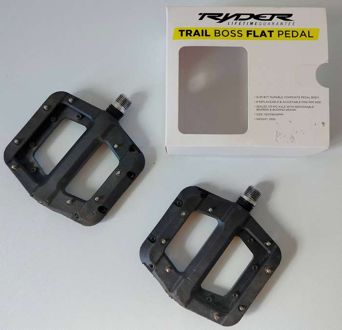 Ryder Trail Boss Flat Pedals