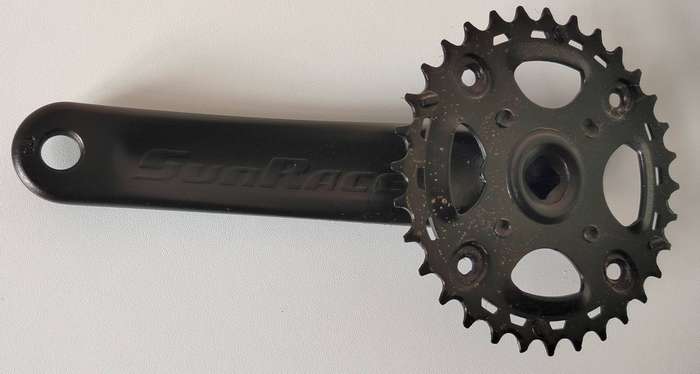 SunRace Crank 32t | Square Taper | 175mm