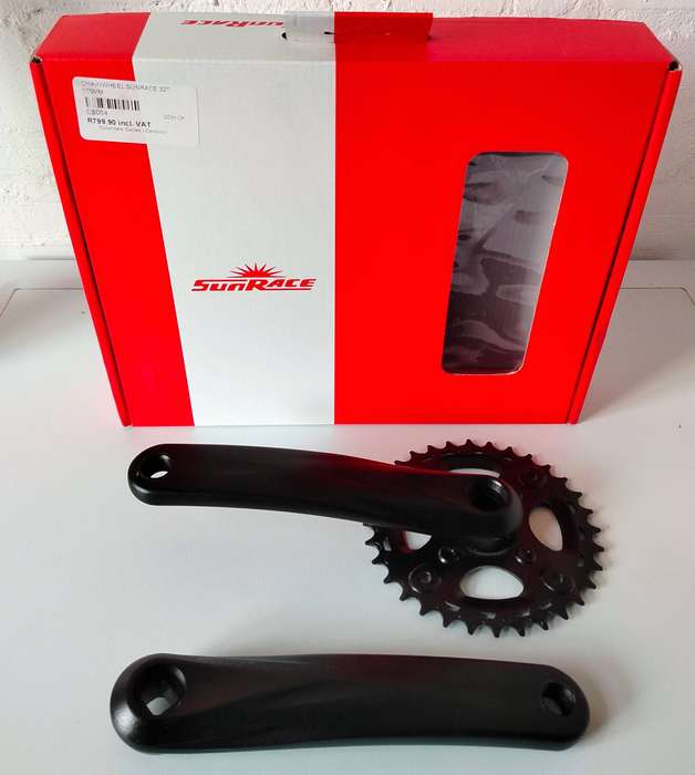 SunRace Crank 32t | Square Taper | 175mm
