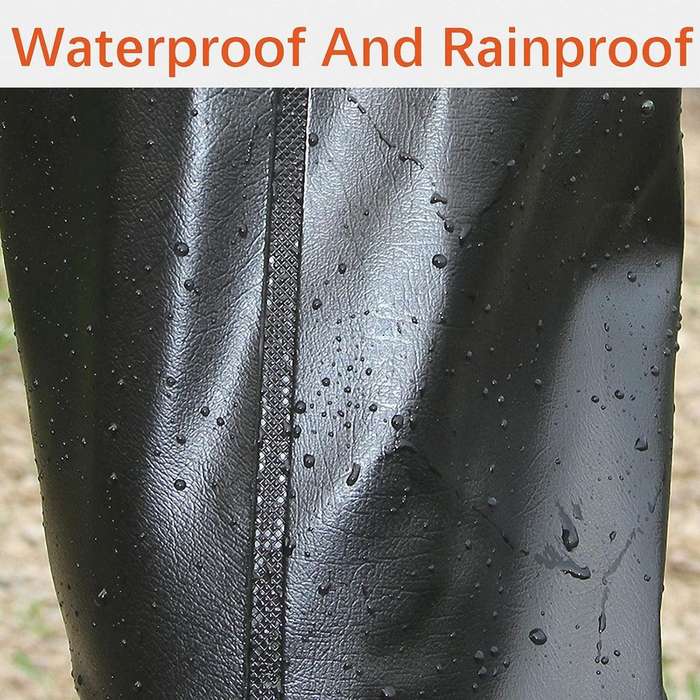 Full Body Waterproof Fishing Waders Boots One-Piece Suit - 2 XL