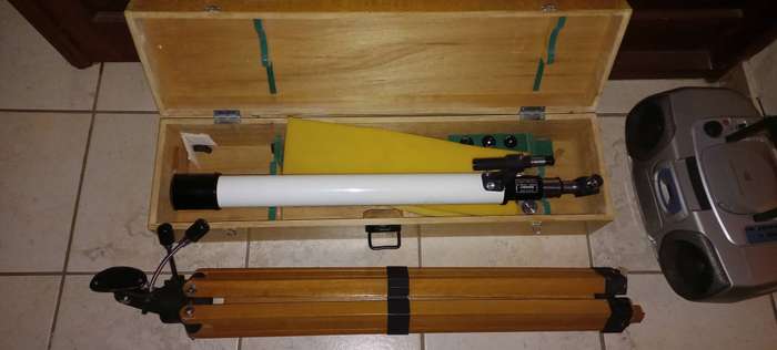 Vintage 1980s Asahi Pentax telescope set. model no: 287096.